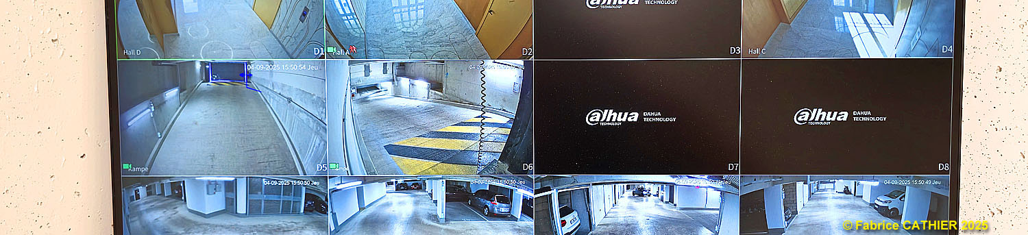 Moniteur de visualisation et enregistreur NVR Dahua